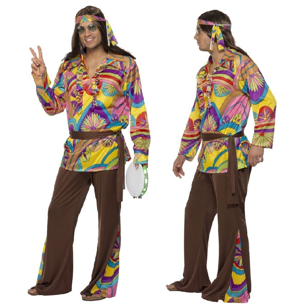 Psychedelic Hippie Man (PP02672) – Party Place | 3 floors of costumes ...