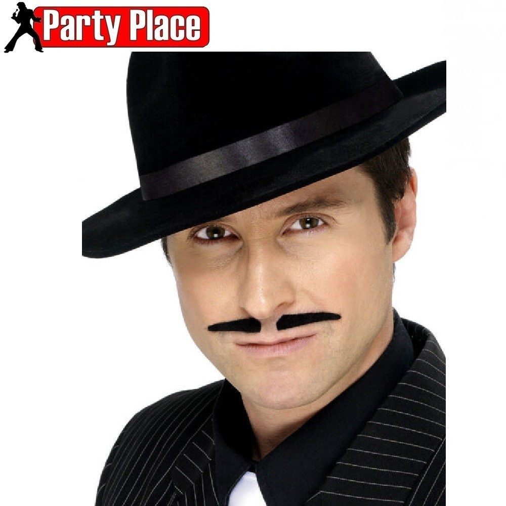 Spiv Moustache (PP00156) – Party Place | 3 floors of costumes & Accessories