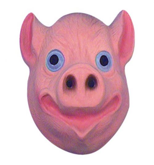 Plastic Pig Mask (PP00567)