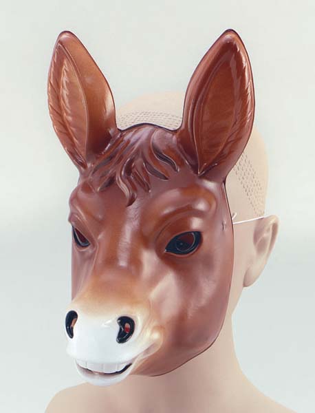 Plastic Donkey Mask (PP00569)