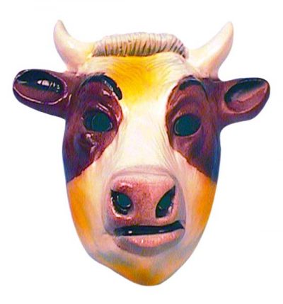 Plastic Cow Mask (PP00570)