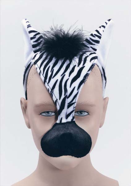 Headband Zebra Mask (PP01887)