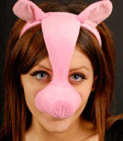 Headband Pig Mask (PP01888)
