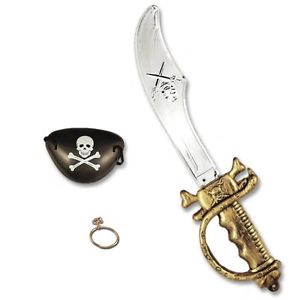 Pirate Sword/Eye Patch/Ear Ring (PP08263)